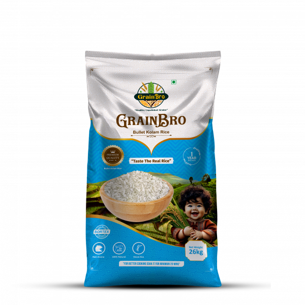 Bullet Kolam Rice (Steam) 26kg