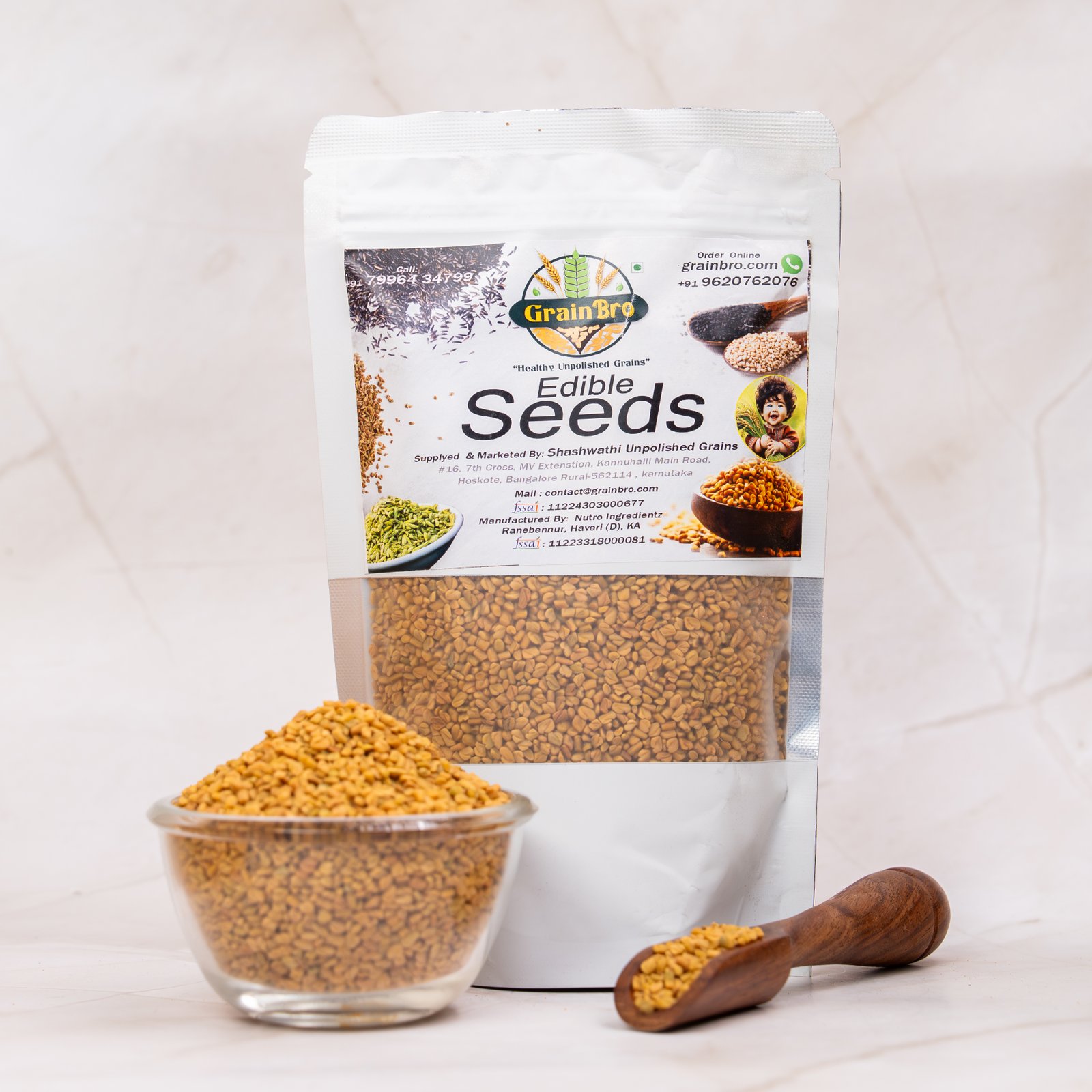 Methi Seeds (Fenugreek Seeds)
