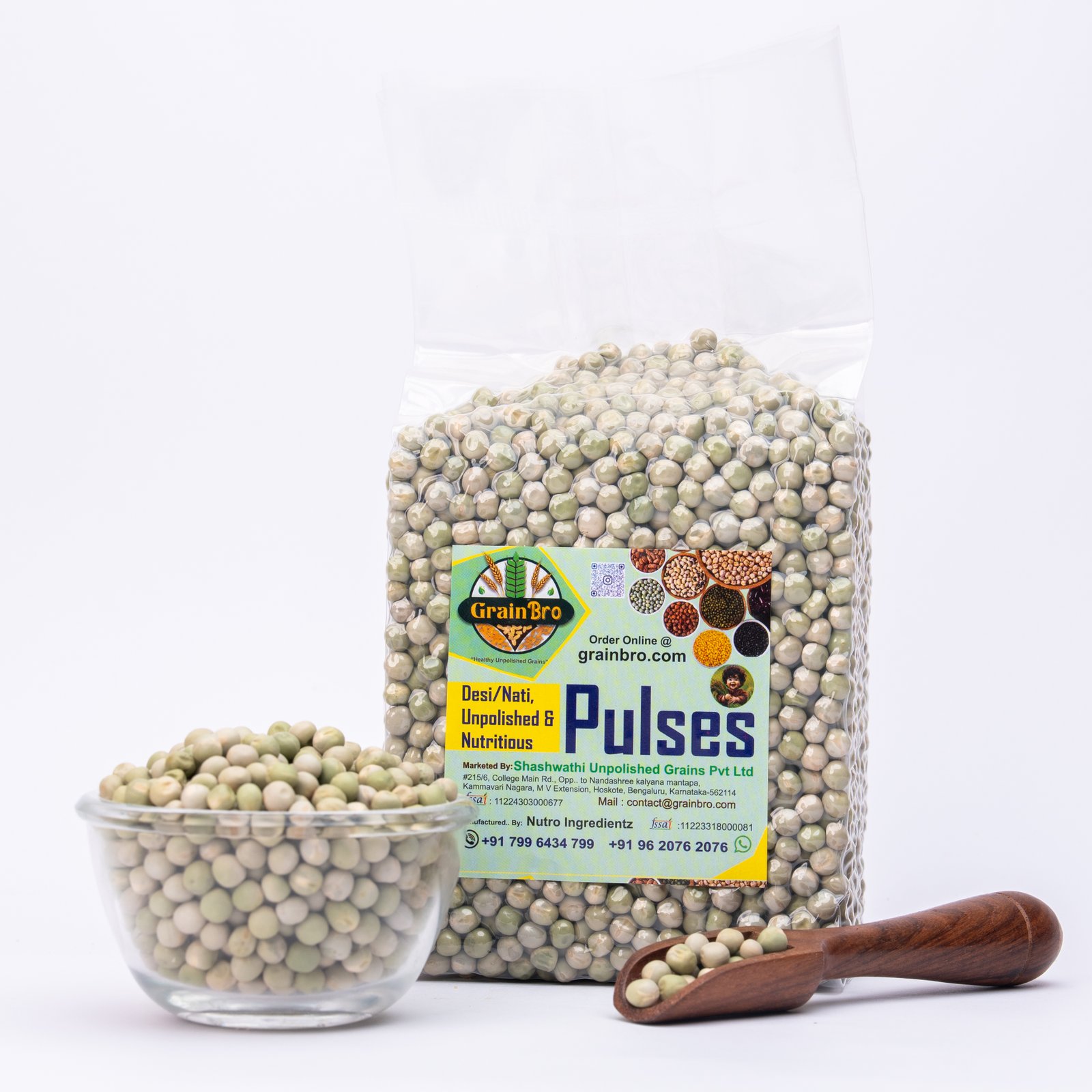 Dried Green Peas โ Naturally Protein-Rich & Wholesome
