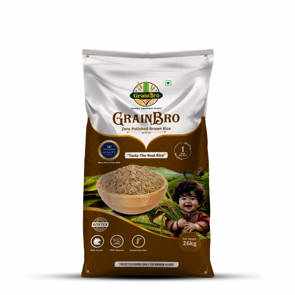 Grain Bro Zero Polished Brown Rice 10kg