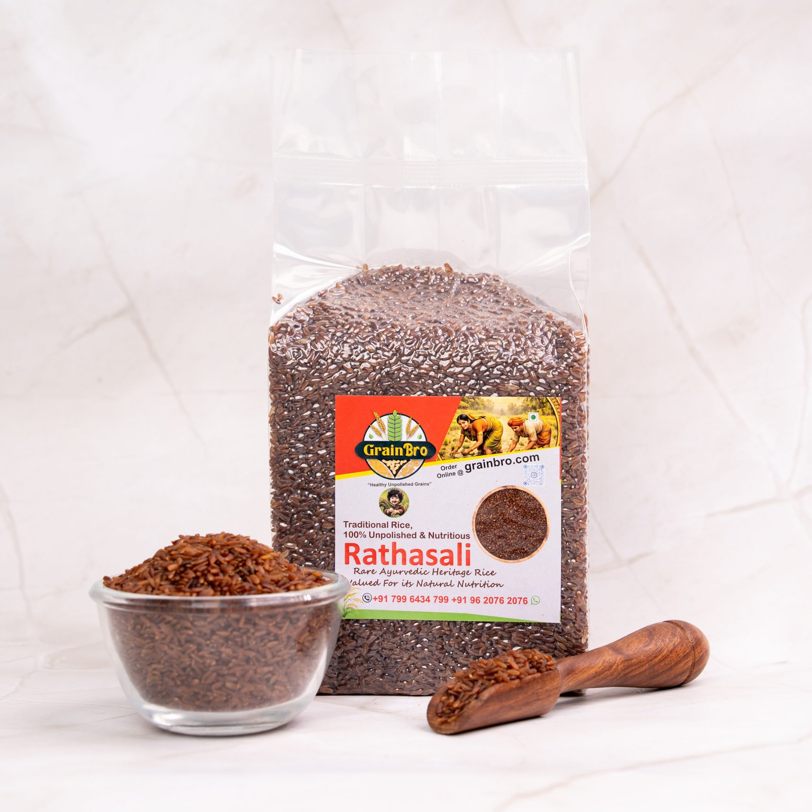 Rathasali Rice (Traditional Red Rice)