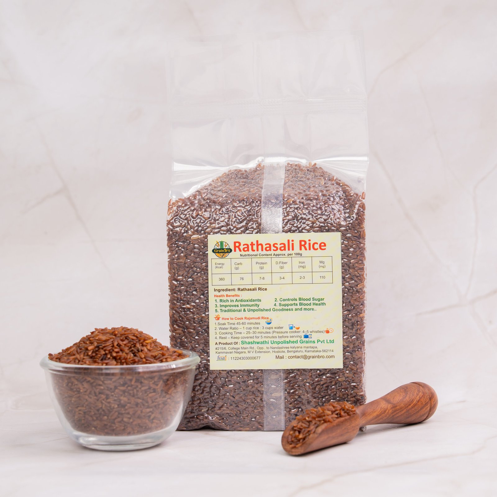 Rathasali Rice (Traditional Red Rice) - Image 2
