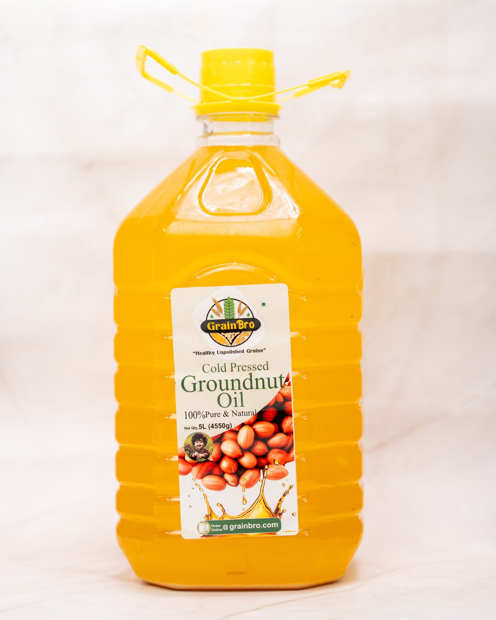 Cold Pressed Groundnut Oil