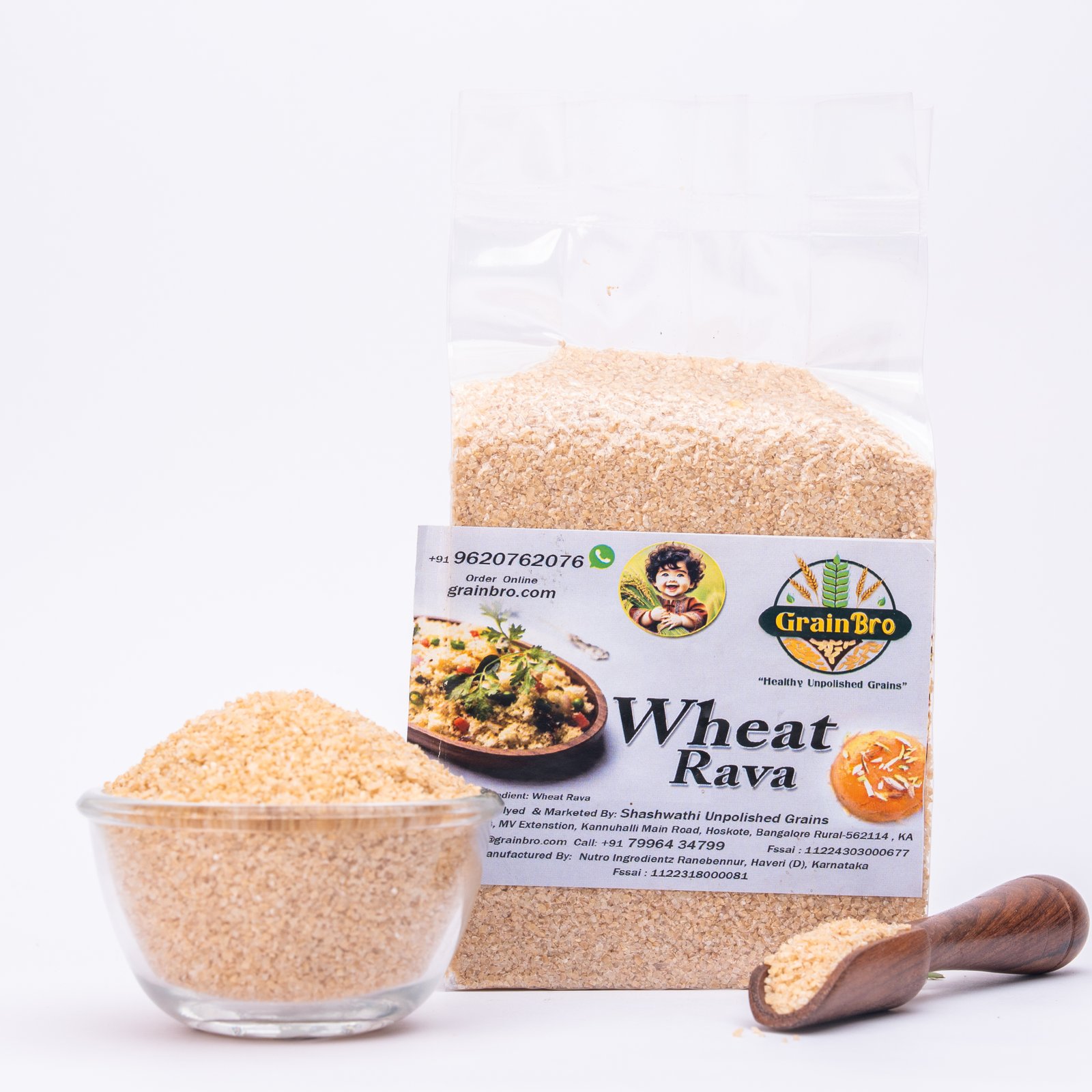 Bombay Wheat Rava-500g